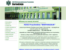 Tablet Screenshot of bartodzieje.medycyna.net.pl